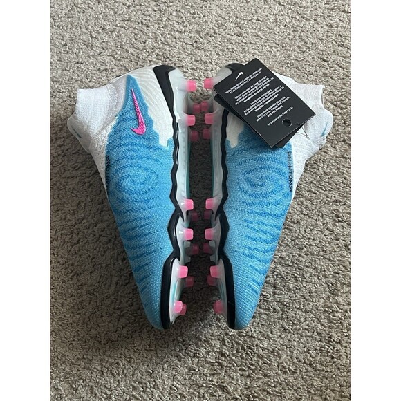 Men 6.5 / WMNS 8 Nike Phantom GX Elite DF SG-PRO P Blast Soccer Cleat FD0262-446 - Picture 3 of 5